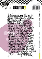 Carabelle Studio Cling stamp - A6 background manuscrit a la