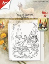 Joy!Crafts Clear stamp - Rien Spelende kabouters