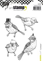 Carabelle Cling Stamp A6 Vogels  - 105 x 148 mm