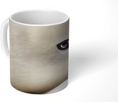 Mok - Koffiemok - Close-up van een zwaan - Mokken - 350 ML - Beker - Koffiemokken - Theemok