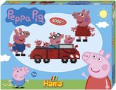 strijkkralenset Peppa Pig junior roze 4004-delig