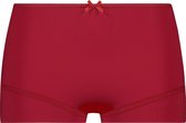 RJ Bodywear Pure Color dames short - donkerrood - Maat: 4XL