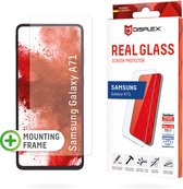 Displex Screenprotector Real Glass voor de Samsung Galaxy A71