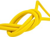 Elastisch koord 10mm geel op rol - 10 meter