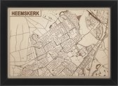 Decoratief Beeld - Houten Van Heemskerk - Hout - Bekroned - Bruin - 21 X 30 Cm