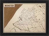 Decoratief Beeld - Houten Van Monster - Hout - Bekroned - Bruin - 21 X 30 Cm