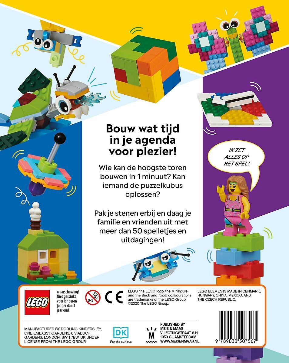 LEGO - Het LEGO Spelletjes boek - back cover
