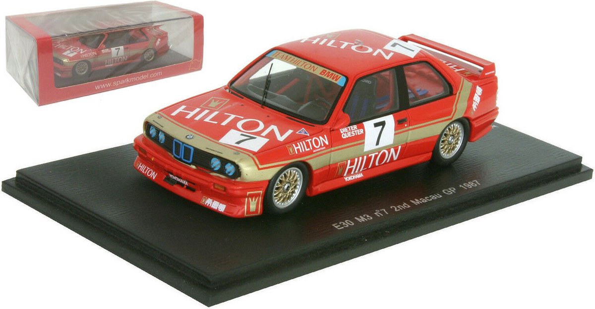 BMW E30 M3 #7 2nd Macau GP 1987 - 1:43 - Spark
