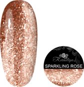 Korneliya Royal Glam Gellak - Glitter Gelpolish   SPARKLING ROSE 12 ml