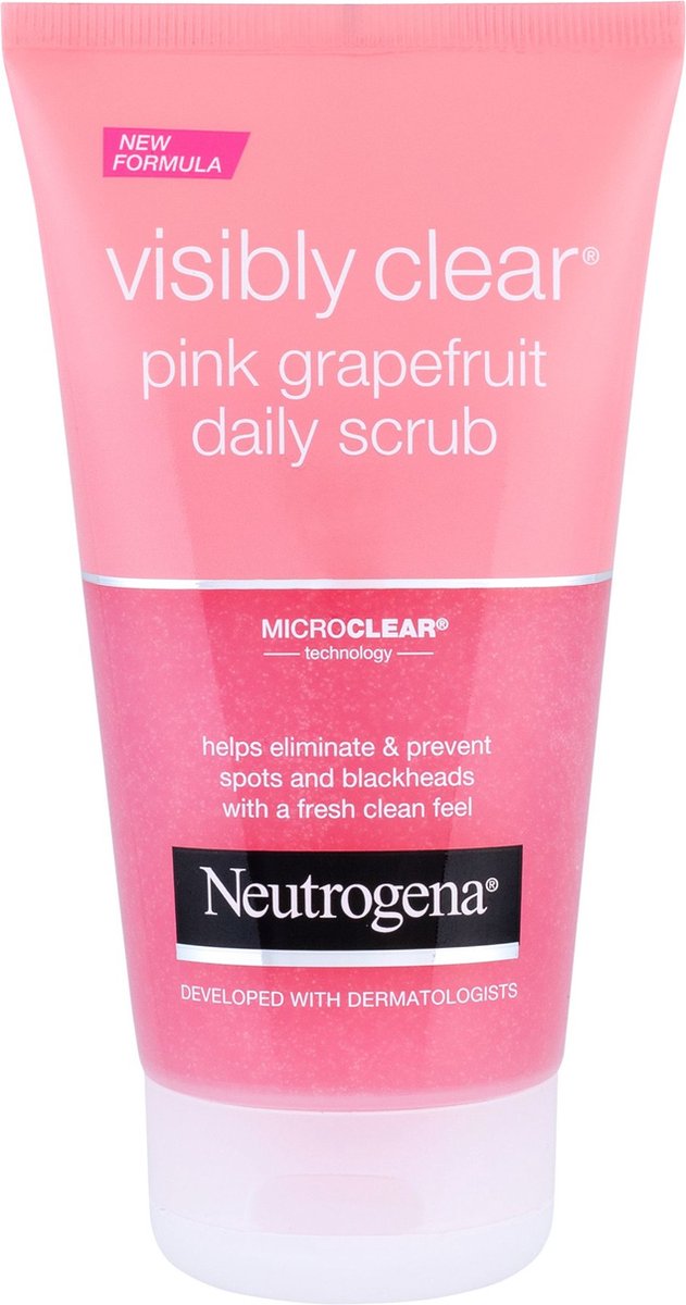 Neutrogena Refreshingly Pink Grapefruit Clear Daily Exfoliator 150 ml