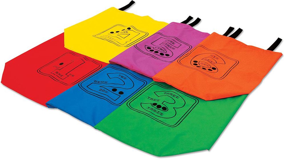 Reydon Zakloopzakken Genummerd 28 X 28 Cm Junior Nylon 6 Stuks