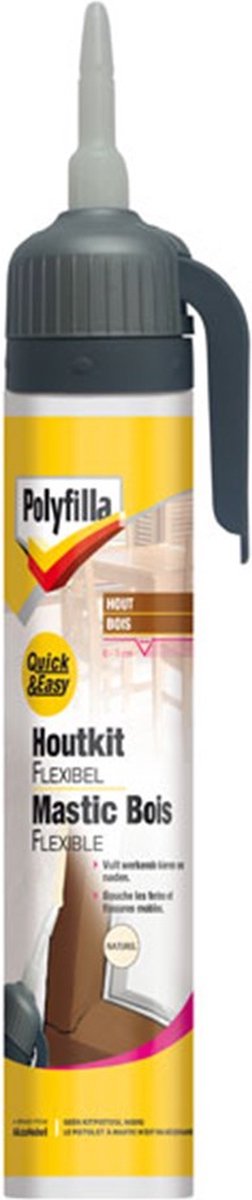 Polyfilla Quick & Easy Houtkit Naturel 300 Gr