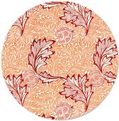 William Morris - Apple - Walljar - Wanddecoratie - Muurcirkel - Dibond