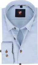 Suitable - Overhemd 227-8 Lichtblauw - 39 - Heren - Slim-fit