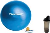 Tunturi - Fitness Set - Shakebeker - Gymball Blauw 55 cm