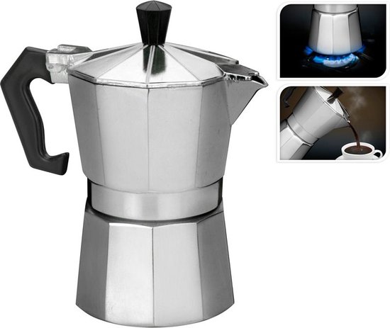 gevangenis geur Dijk Percolator RVS 3 kopjes | bol.com