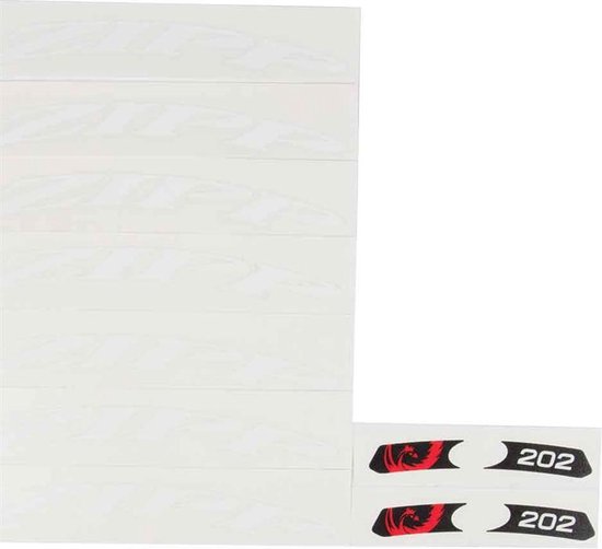 Zipp Decal Rim 202 Stickers Wit — afbeelding 4