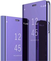 FONU Clear View Hoesje Samsung Galaxy S21 Ultra - Violet
