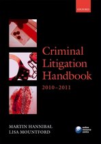 Criminal Litigation Handbook