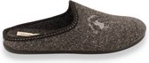 HUSH PUPPIES Hush  Puppies 45.Donjuan heren pantoffel  GRAU 46