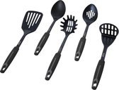 Russell Hobbs kookgerei set - 5 delig - zwart