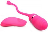 Luv-Pop Rechargeable Remote Control Egg Vibrator - Pink - Butt Plugs & Anal Dildos