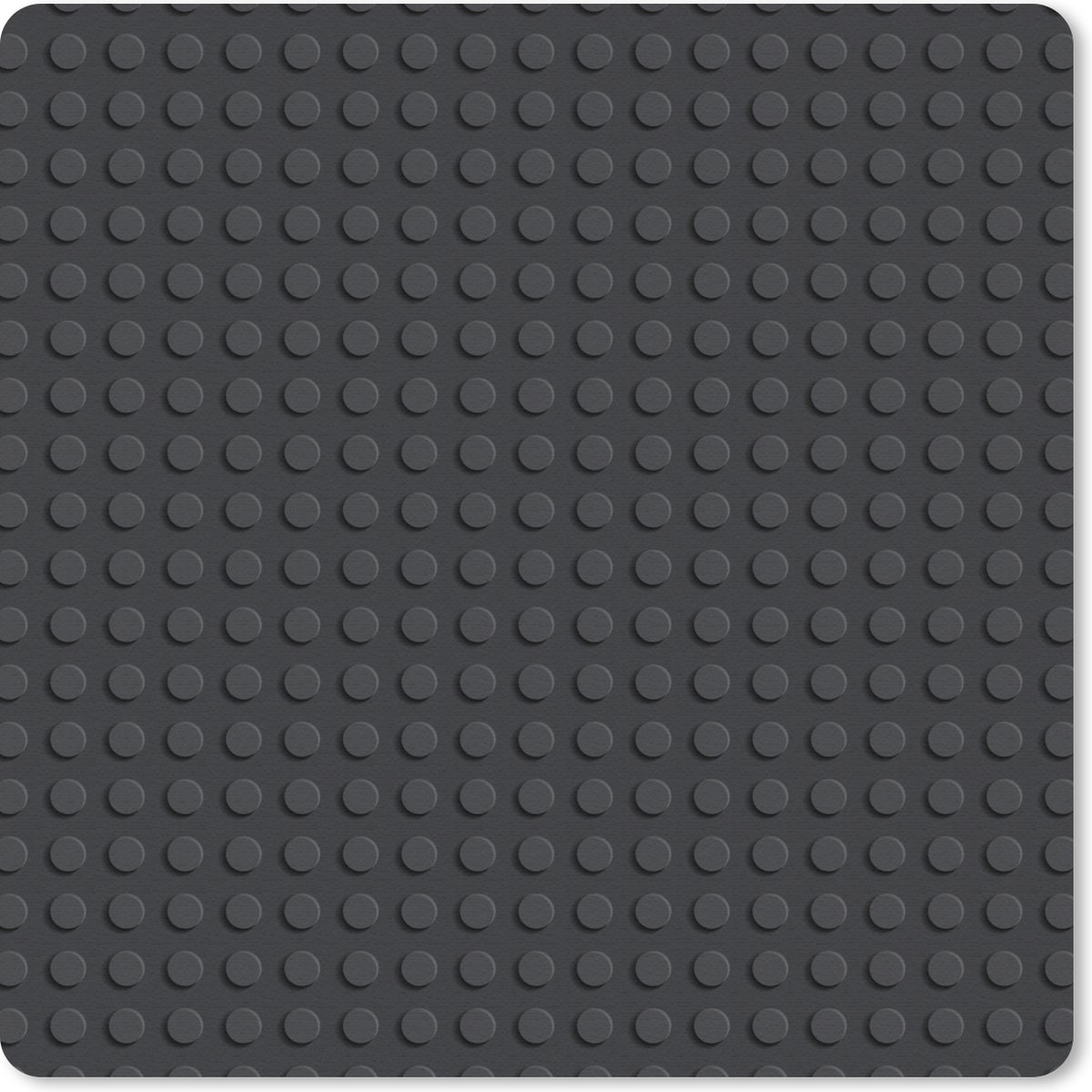 Muismat 30x30 cm - Mousepad Afbeelding - Zwart - Muismatten