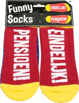 Sokken - Eindelijk pensioen! - Funny socks