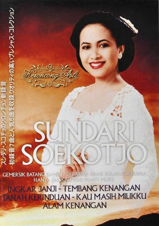 Cover van de film 'Sundari Soekotjo - Keroncong Asli'