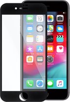 Mobiq - Edge-to-edge Screenprotector iPhone SE (2022 / 2020)/8/7 - transparant