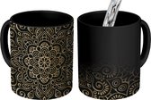 Magische Mok - Foto op Warmte Mok - Mandala Indiaas patroon - 350 ML