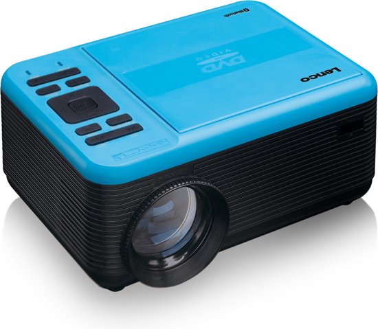 Lenco LPJ-500 vidéo-projecteur Vidéoprojecteur portable LCD 1080p  (1920x1080) Noir, Bleu | bol