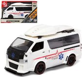 Ambulance met licht en geluid Auto Simulation (29 x 18 cm)