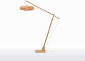 GOOD&MOJO Vloerlamp Palawan - Bamboe - 175x60x207cm - Scandinavisch,Bohemian - Staande lampen voor Woonkamer - Slaapkamer