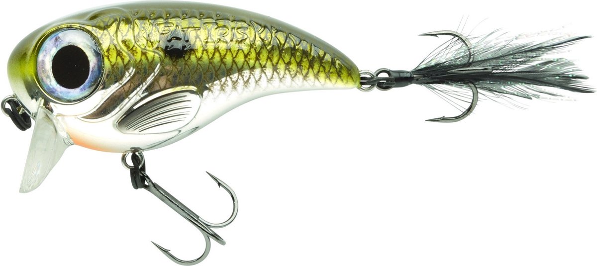 Spro Fat Iris - Plug - Shad - 6cm - 17g - Zilver