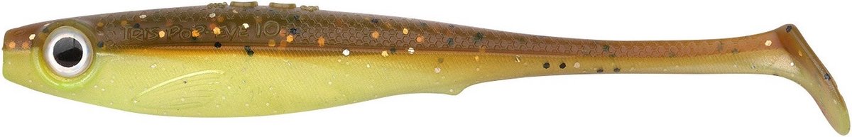 Spro Iris Pop-Eye UV 8cm - 3g - Kleur : UV Brown Chartreuse