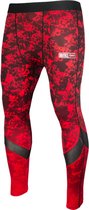 X-Train Compressie Legging Rood/Zwart