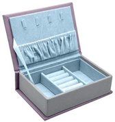 sieradenkist Frozen II meisjes 15 x 10 cm paars