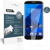 dipos I 2x Pantserfolie helder compatibel met BLUBOO Edge Beschermfolie 9H screen-protector