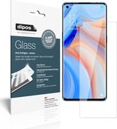 dipos I 2x Pantserfolie helder compatibel met Oppo Reno 4 Pro Beschermfolie 9H screen-protector