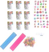 loombandsset met geur junior wit 3100-delig