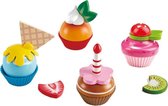 cupcakes speelgoedeten 18-delig