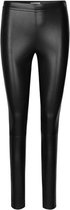 Zwarte vegan leather legging Body