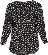 Adia blouse animal print V hals