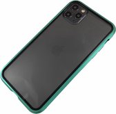 Apple iPhone 7 Plus / 8 Plus - Magnetische full body hoesje Jason lichtgroen - Geschikt voor