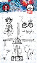 Clear stamp - Art by Marlene Go Dutch nr. 55