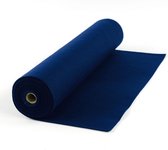 Vaessen Creative Vilt - Rol - 1mm dik - 45cmx5m - Donkerblauw