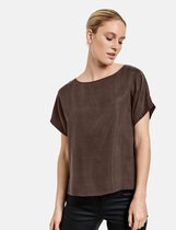 TAIFUN Dames Blouseachtig shirt van een viscosemix met cupro