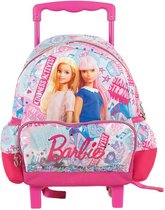 Barbie Trolleyrugzak Meisjes 11,2 Liter Polyester Roze/blauw met grote korting