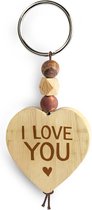 Mijn Hart sleutelhanger "I Love You"